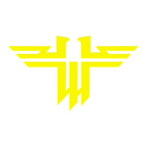 Retro Wolfenstein Classic Logo Sticker