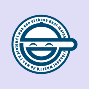 Laughing Man Ghost In The Shell Sticker-0
