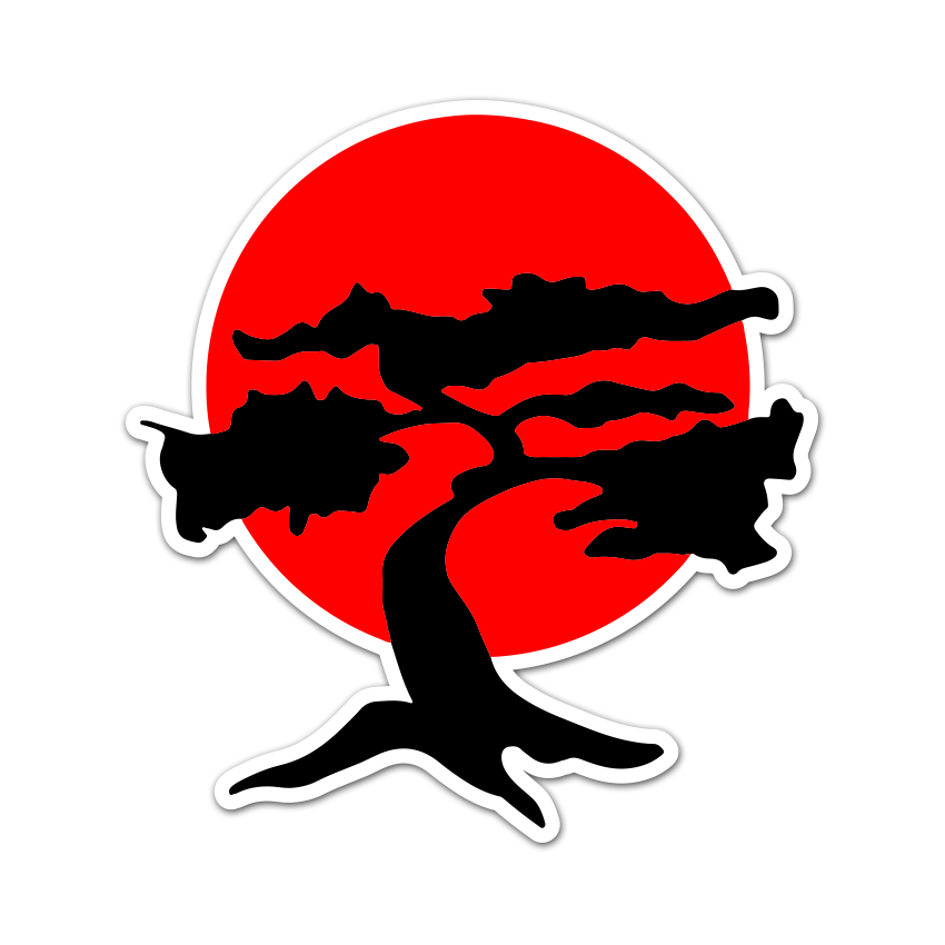 Wado-Ryu Karate Logo Sticker by Beltschazar - Fine Art America