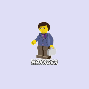 Manager Occupation Lego Sticker-0