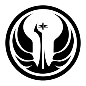 Old Galactic Republic Starwars Sticker-0