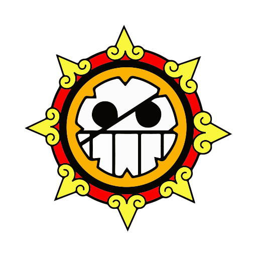 Sticker logo One Piece