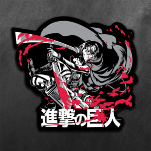 Levi Ackerman Attack on Titan Vinyl Decal Sticker