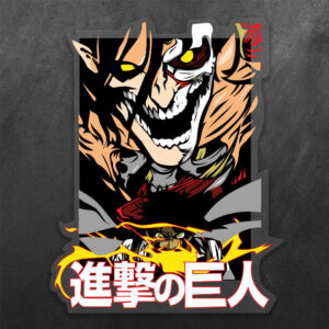 Eren Titan Attack on Titan Vinyl Decal Sticker