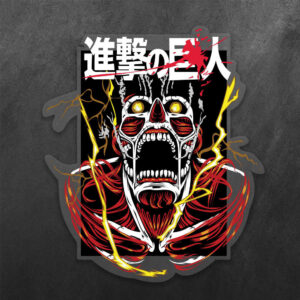 Colossal Titan Attack on Titan Vinyl Decal Sticker