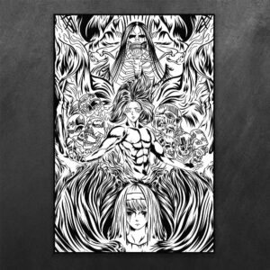 Ymir the Founder Attack on Titan Vinyl Decal Sticker