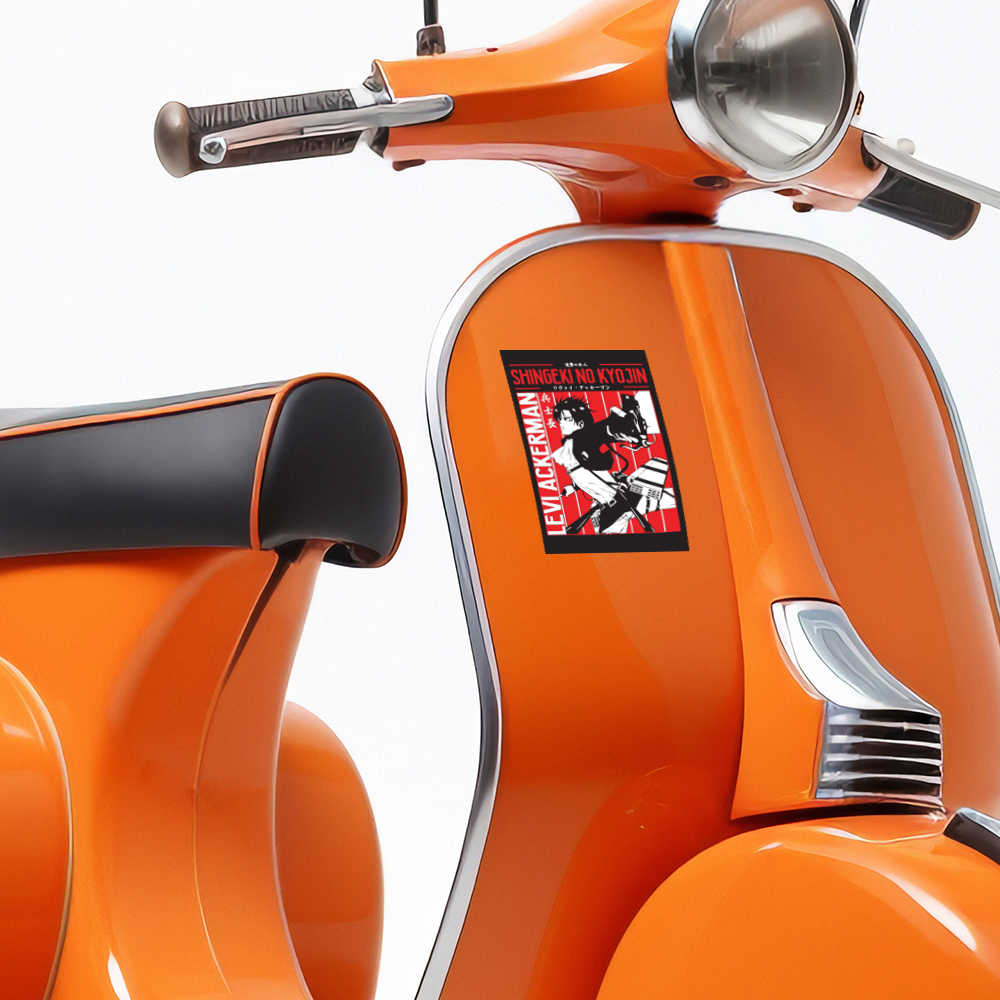 Shingeki No Kyojin Levi Ackerman Attack on Titan Vinyl Decal Sticker - Image 2