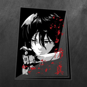 Mikasa Attack on Titan Vinyl Decal Sticker
