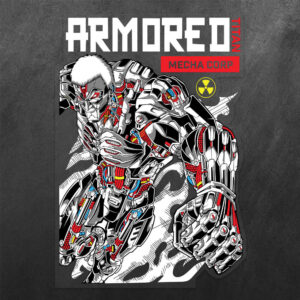 Armored Titan Attack on Titan Vinyl Decal Sticker