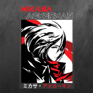 Mikasa Attack on Titan Vinyl Decal Sticker
