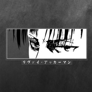 Levi Ackerman Attack on Titan Vinyl Decal Sticker