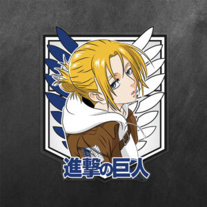 Annie Leonhart Attack on Titan Vinyl Decal Sticker