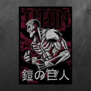Reiner Braun Titan Attack on Titan Vinyl Decal Sticker