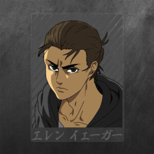 Eren Yeager Attack on Titan Vinyl Decal Sticker