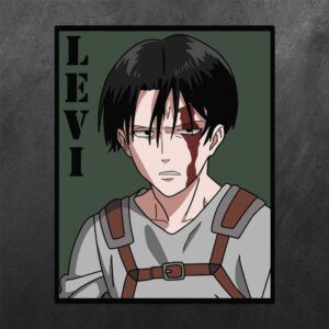 Levi Ackerman Attack on Titan Vinyl Decal Sticker