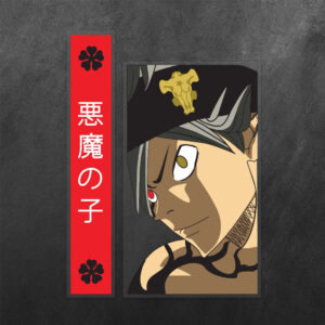 Asta Black Clover Vinyl Decal Sticker