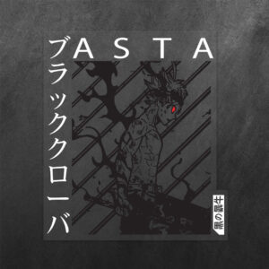 Asta The Demon King Black Clover Vinyl Decal Sticker
