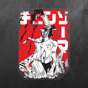 Chainsaw Man Vinyl Decal Sticker