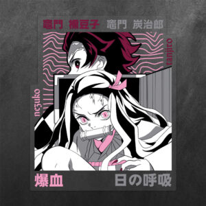 Tanjiro Nezuko Kamado Demon Slayer Vinyl Decal Sticker
