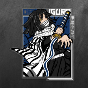 Iguro Obanai Demon Slayer Vinyl Decal Sticker