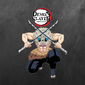 Inosuke Hashibira Demon Slayer Vinyl Decal Sticker