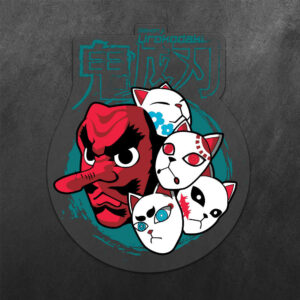 Sakonji Urokodaki Demon Slayer Vinyl Decal Sticker