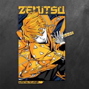 Zenitsu Agatsuma Demon Slayer Vinyl Decal Sticker