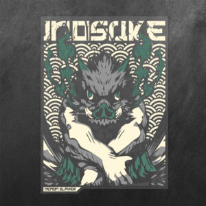 Inosuke Hashibira Demon Slayer Vinyl Decal Sticker