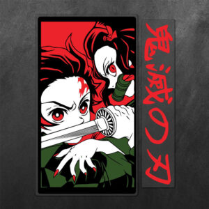Tanjiro Kamado Kimetsu No Yaiba Demon Slayer Vinyl Decal Sticker