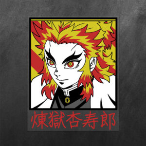 Kyojuro Demon Slayer Vinyl Decal Sticker