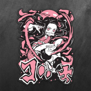 Nezuko Demon Slayer Vinyl Decal Sticker