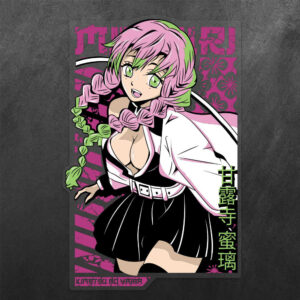 Mitsuri Kanroji Demon Slayer Vinyl Decal Sticker