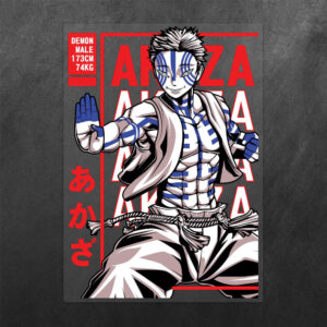 Akaza Demon Slayer Vinyl Decal Sticker