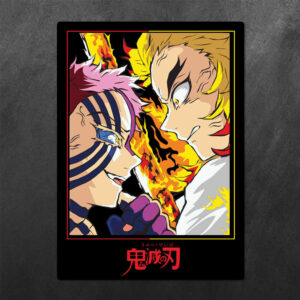 Akaza vs Kyojuro Demon Slayer Vinyl Decal Sticker