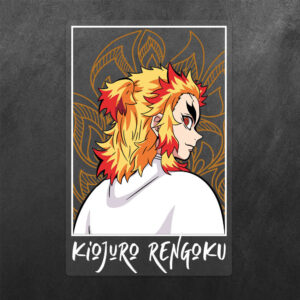 Kyōjurō Rengoku Demon Slayer Vinyl Decal Sticker