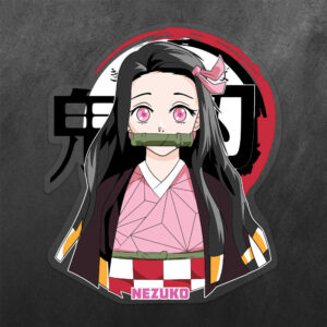 Nezuko Kamado Demon Slayer Vinyl Decal Sticker