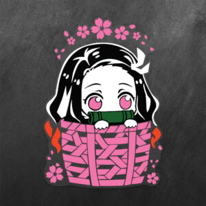 Nezuko Kamado Demon Slayer Vinyl Decal Sticker