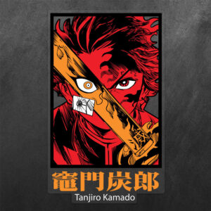 Tanjiro Kamado Demon Slayer Vinyl Decal Sticker