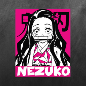 Nezuko Kamado Demon Slayer Vinyl Decal Sticker