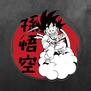 Son Goku Airton Dragon Ball Vinyl Decal Sticker