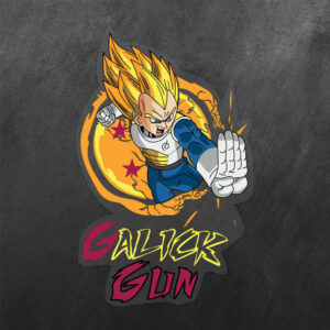 Vegeta Dragon Ball Vinyl Decal Sticker