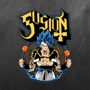 God Fusion Goku Dragon Ball Vinyl Decal Sticker