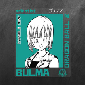Bulma Dragon Ball Vinyl Decal Sticker