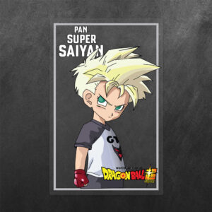 Pan Super Saiyan Dragon Ball Vinyl Decal Sticker