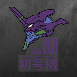 EVA 00 Evangelion Vinyl Decal Sticker