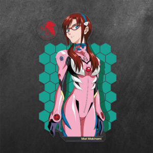 Mari Makinami Evangelion Vinyl Decal Sticker