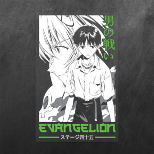 Shinji Ikari Evangelion Vinyl Decal Sticker