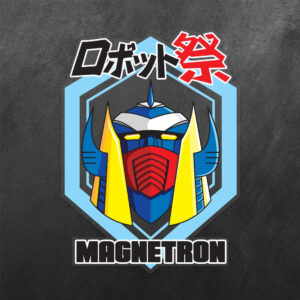 Magnetron Steel Jeeg FDR Vinyl Decal Sticker