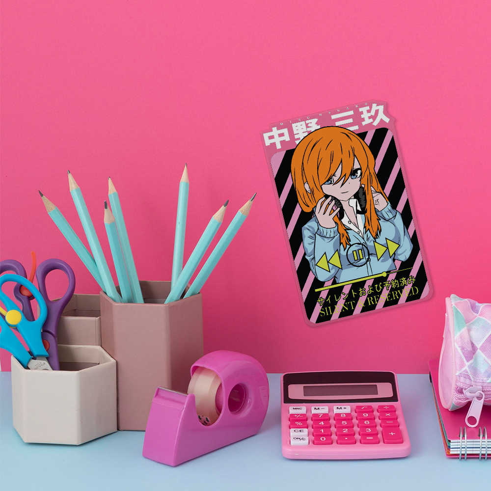 Miku Nakano GNH Vinyl Decal Sticker - Image 2