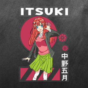 Itsuki Nakano GNH Vinyl Decal Sticker